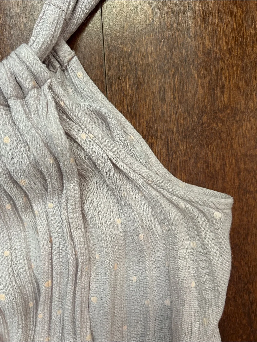 Free People Bare It All Maxi Bohemian Dress in Pale Lavender and Orange, Size S - Picture 7 of 12